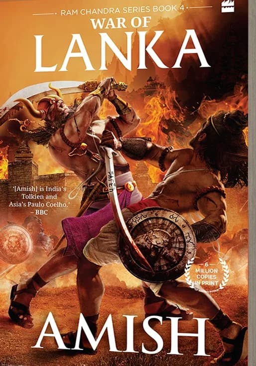 Front cover of War of Lanka by Amish