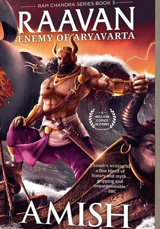 Front cover of Raavan: Enemy of Aryavarta by Amish