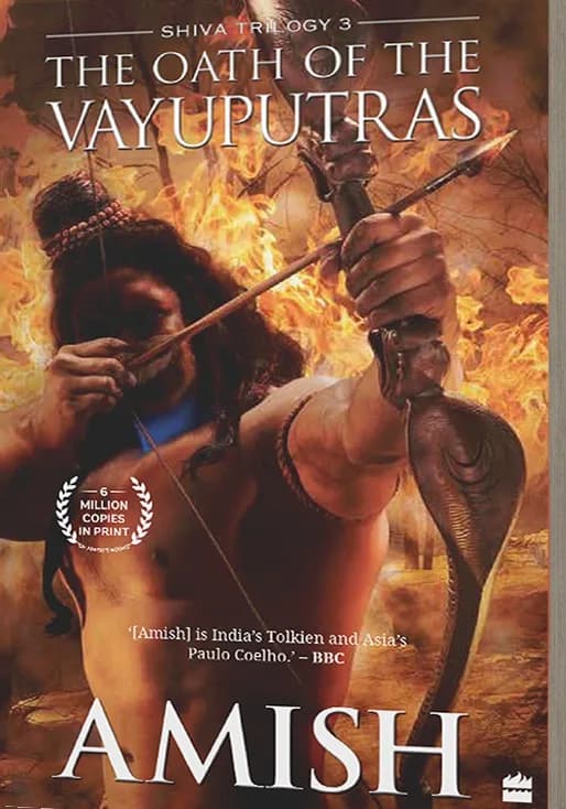 Front cover of The Oath of the Vayuputras by Amish